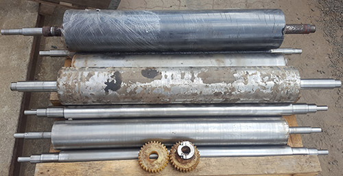 prasa filtracyjna przed remontem