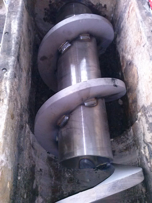 remont przenośnika ślimakowego