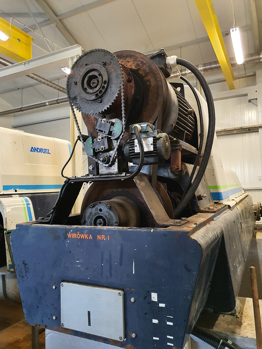 Napęd wirówki Guinard