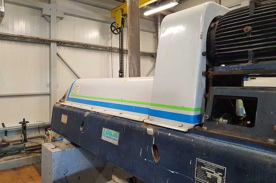 Naprawa obudowy wirówki