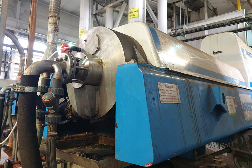 Serwis wirówki Andritz