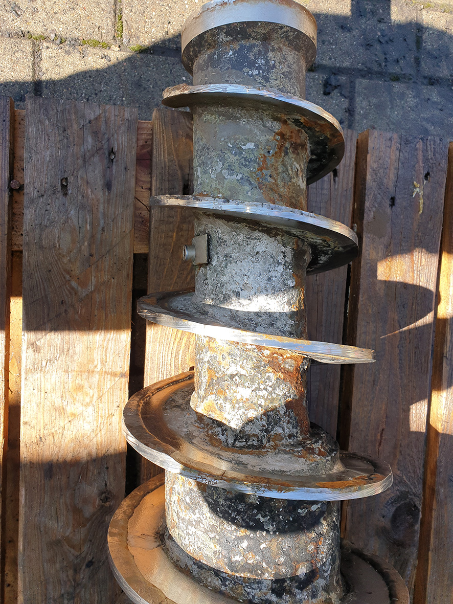 Ślimak wirówki Breń Brnenska do naprawy